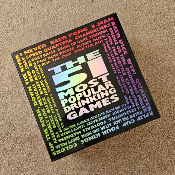 Kheper Games - The 51 Most Popular Drinking Games - NEW - Picture 2 of 6